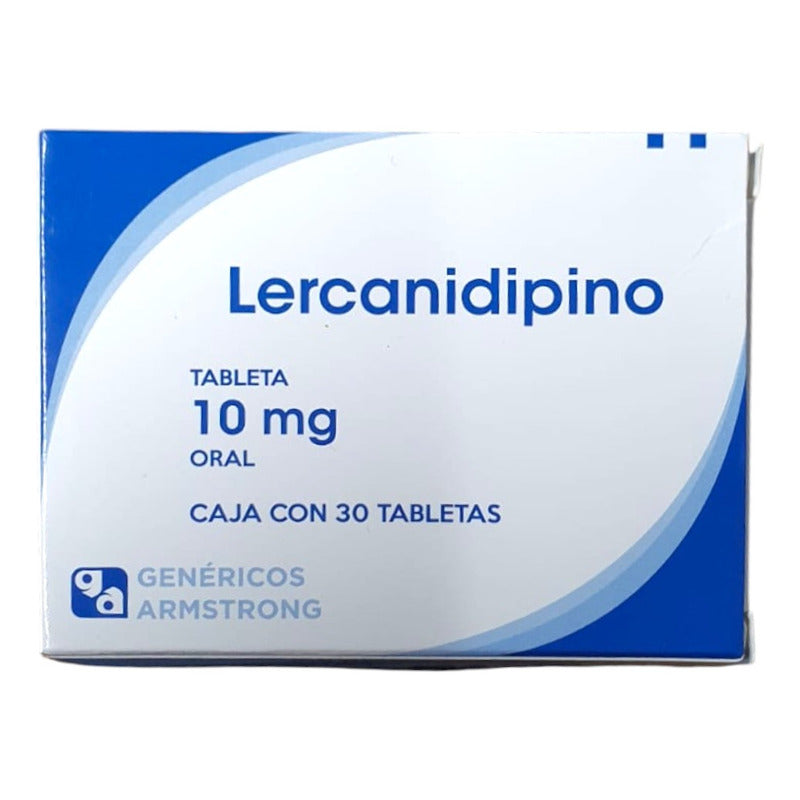 Lercanidipino 10mg 30tabletas