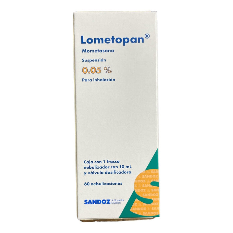 Lometopan Mometasona Suspensión 60 Nebulizaciones