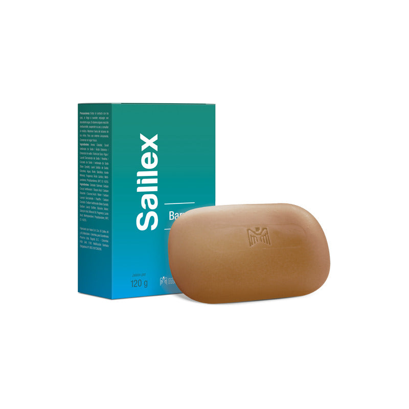 Salilex Barra Limpiadora Facial Dermolimpiador Libre De Jabón Para Piel Grasa