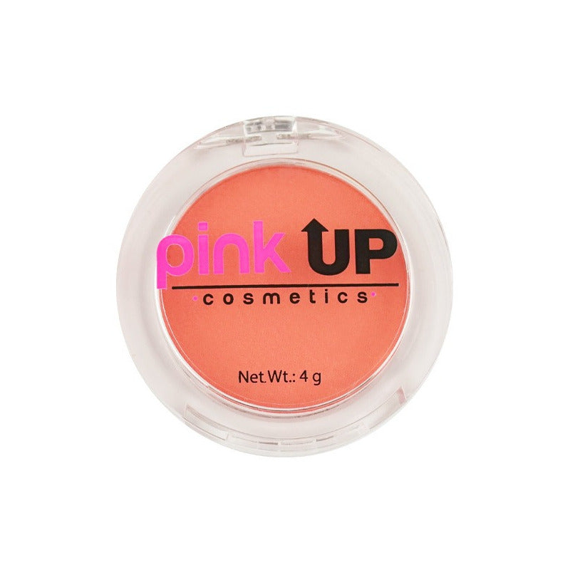 Pink Up, Rubor En Polvo, Larga Duración, Alta Pigmentación Tono Del Maquillaje Apricot