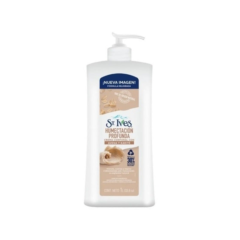 St. Ives Crema Corporal Cuidado Corporal Avena Y Karité 1l