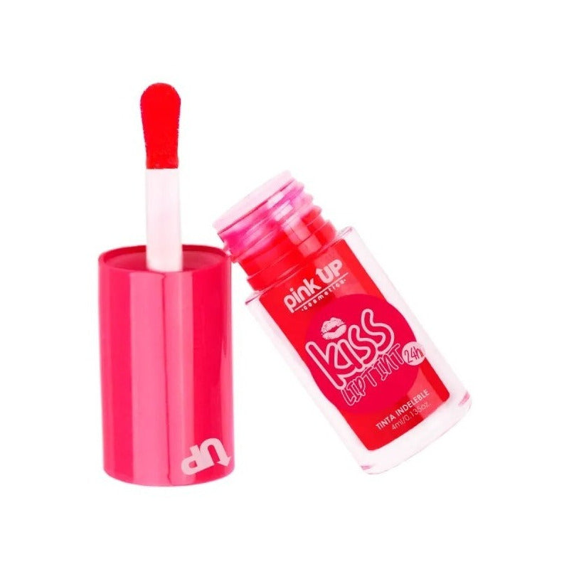 Tinta Indeleble De Labios Kiss Lip Tint Pink Up Color Blossom