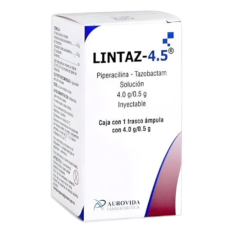 Lintaz4.5g Piperacilina, Tazobactam Solución Inyectable