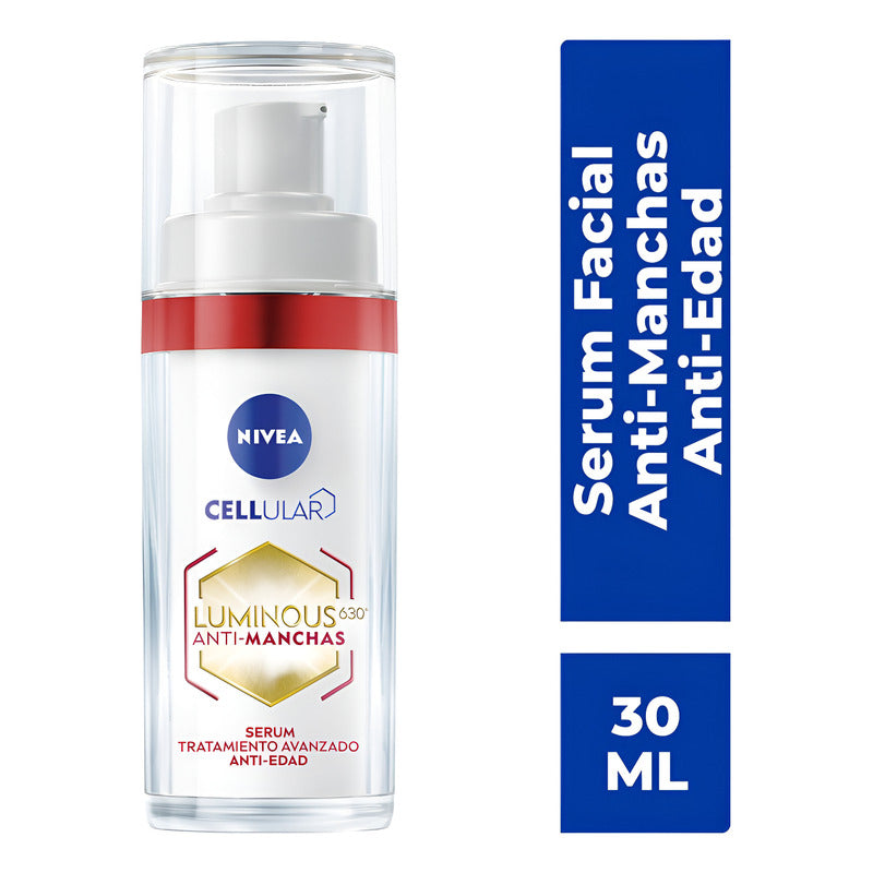 Serum Facial Anti-edad Nivea Luminous630 Anti-manchas 30ml - Normal - Día/noche