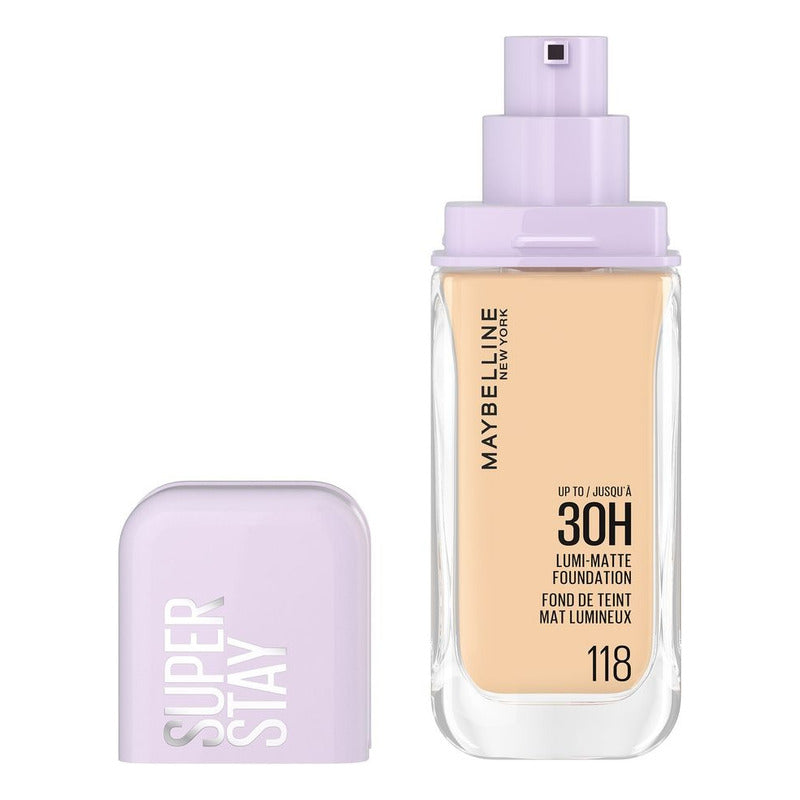 Base De Maquillaje Superstay Lumi Matte Maybelline New York 118