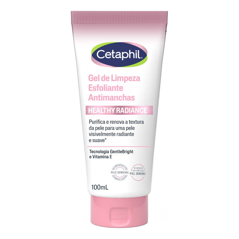 Gel Limpiador Exfoliante Antimanchas Healthy Radiance De Cetaphil, 100 Ml
