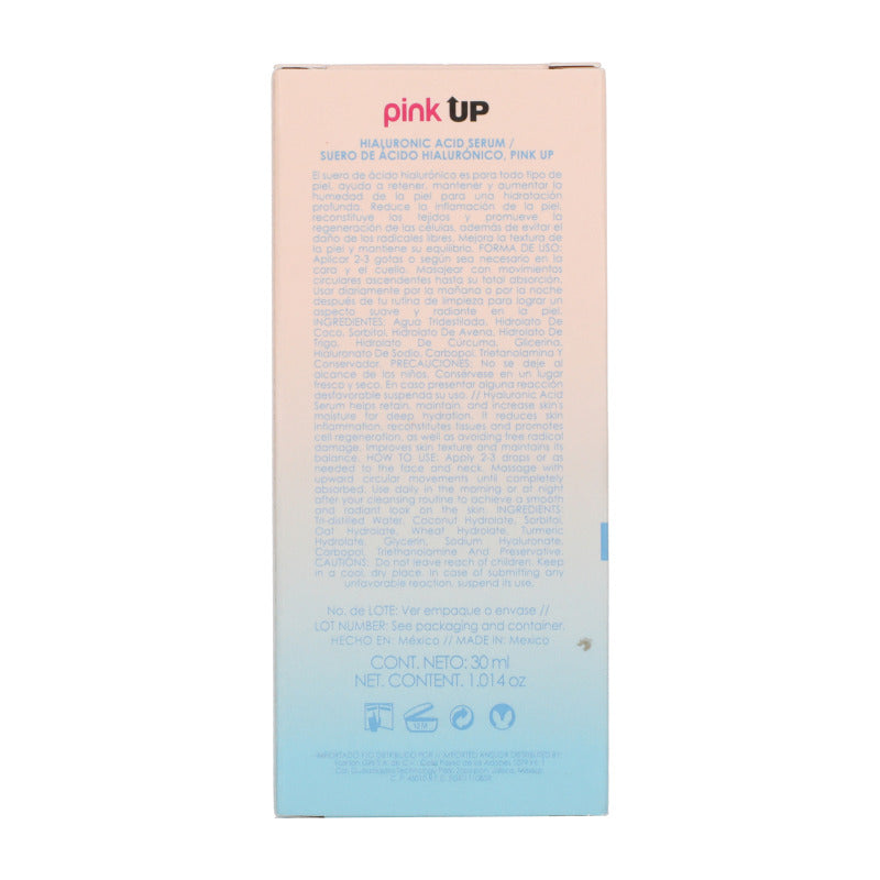 Pink Up Serum Ácido Hialurónico 30 Ml Piel Todo Tipo Todo Tipo De Piel