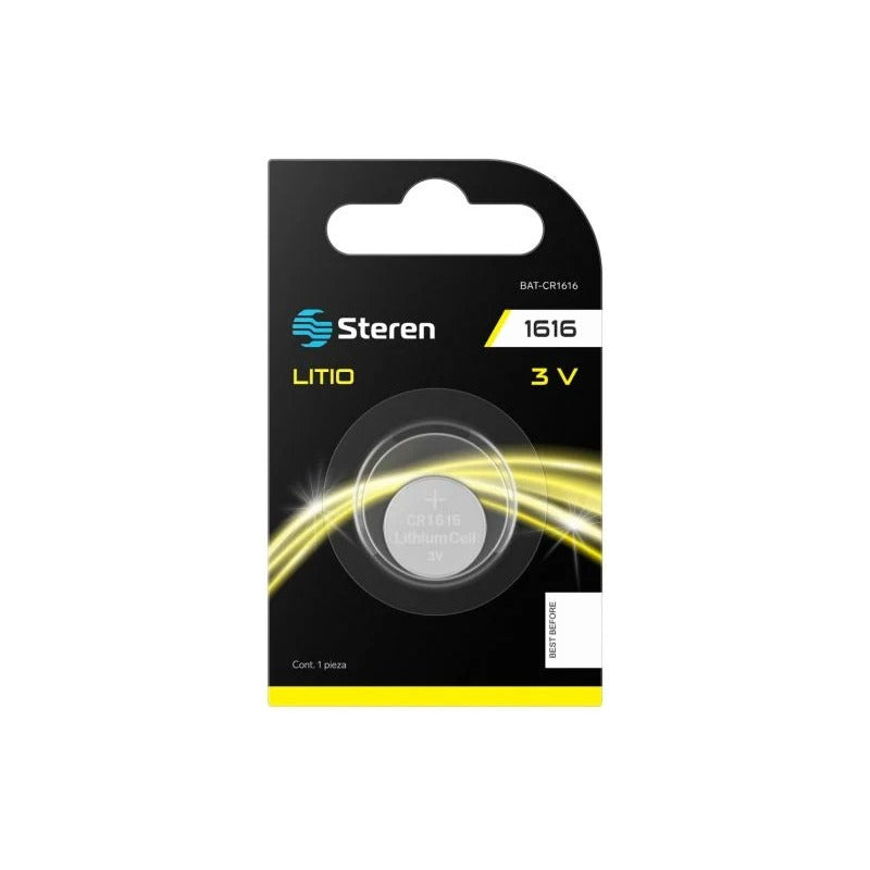 Pila Botón 55mah Steren Bat-cr1616
