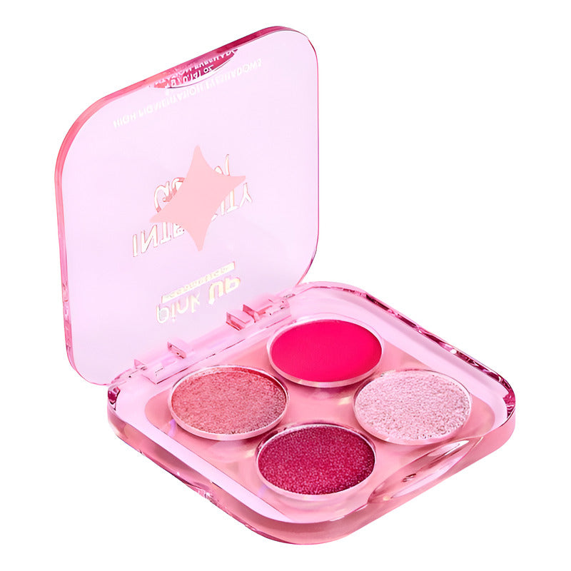 Pink Up Cuarteto De Sombras Para Ojos  Glam Color 08 Blossom