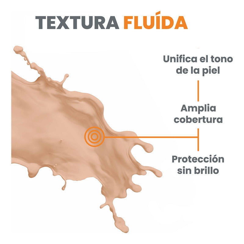 Protector Solar Avène Fluido Mineral Con Color Spf50 40ml