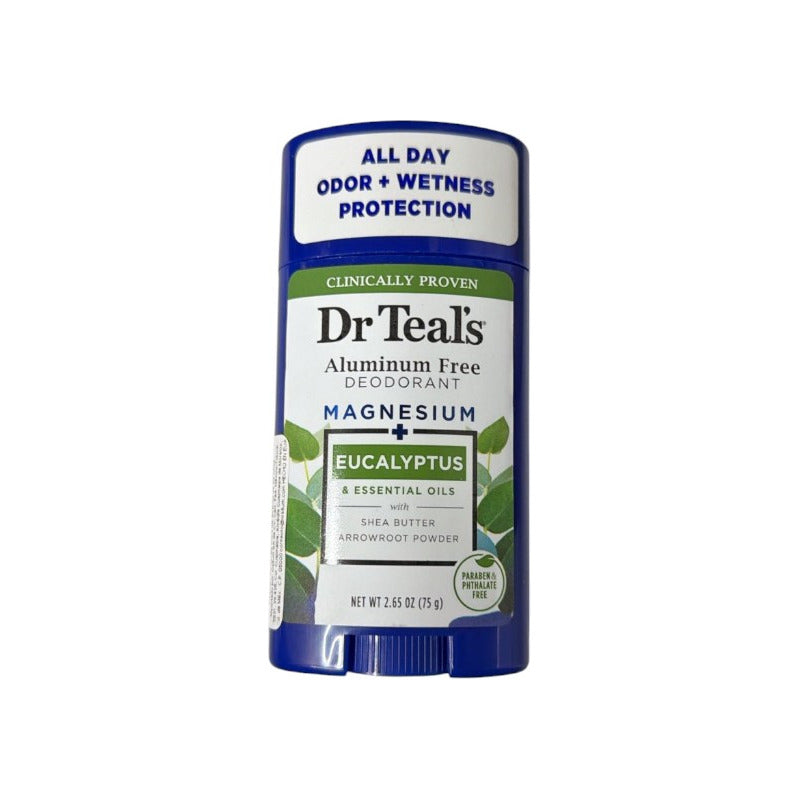 Dr Teal's Stick Desodorante Sin Aluminio Eucalipto 75g