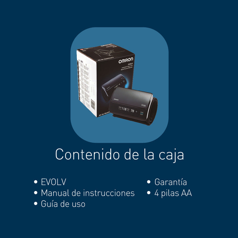 Monitor De Presión Arterial Inalámbrico Bluetooth Evolv