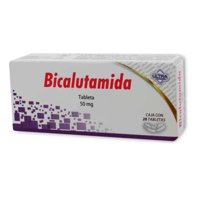Bicalutamida 50mg Ultra 28 Tabletas