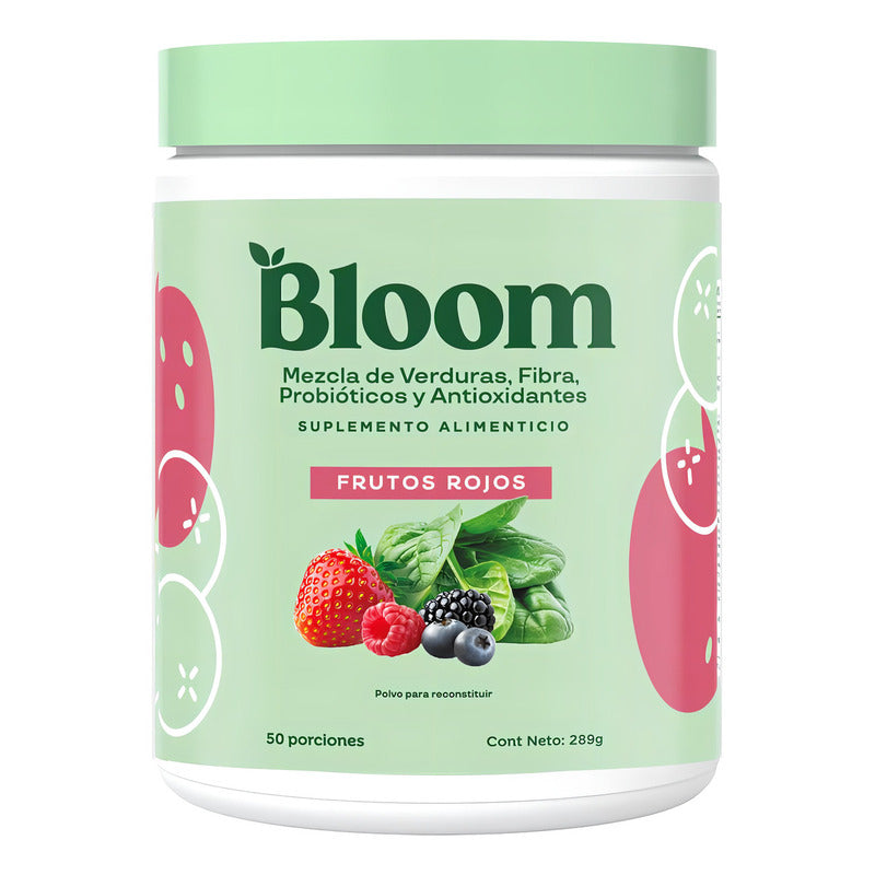 Bloom Frutos Rojos Mezcla De Verduras En Polvo 289g