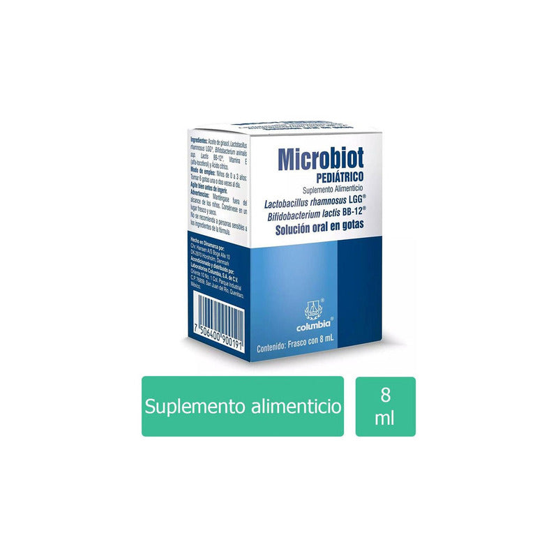 Microbiot Pedriático Con 1 Frasco Con 8 Ml N/a