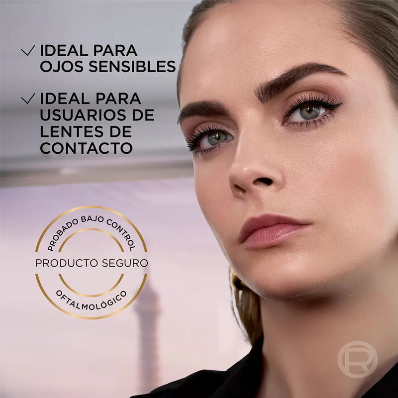 L'oréal Big Deal Mascara De Pestañas A Prueba De Agua 2 Pzas Negro