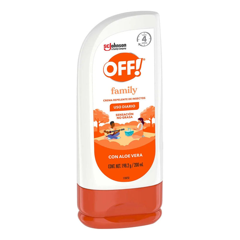 Off Family Repelente De Mosquitos En Crema 200ml