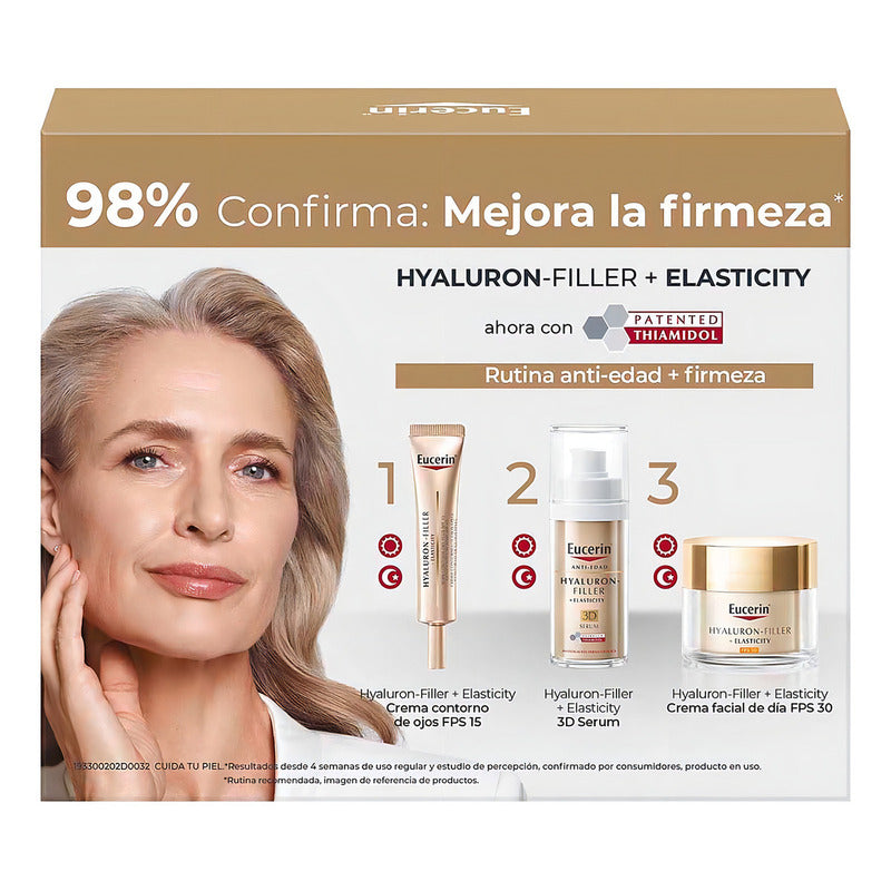 Eucerin Pack Hyaluron-filler + Elasticity 3d Anti Arrugas