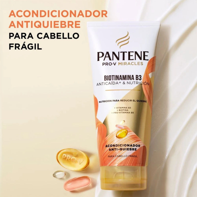 Pantene Pro-v Miracles Acondicionador Biotina 250ml