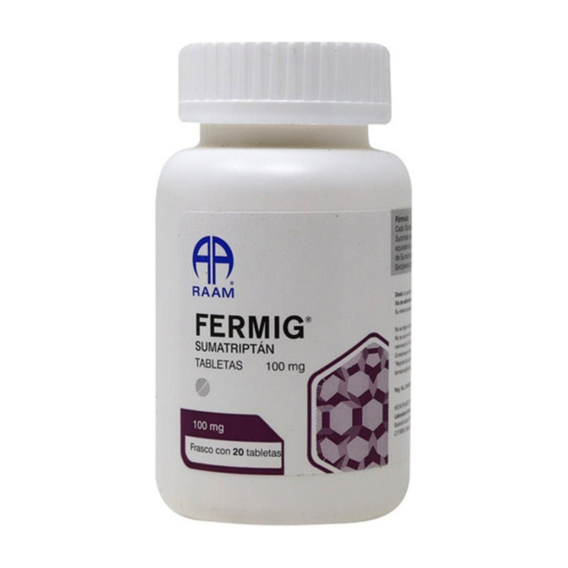 Fermig Fermig Tableta 100 Mg, 20 Tabletas - Laboratorio Raam De Sahuayo, S.a. De C.v.