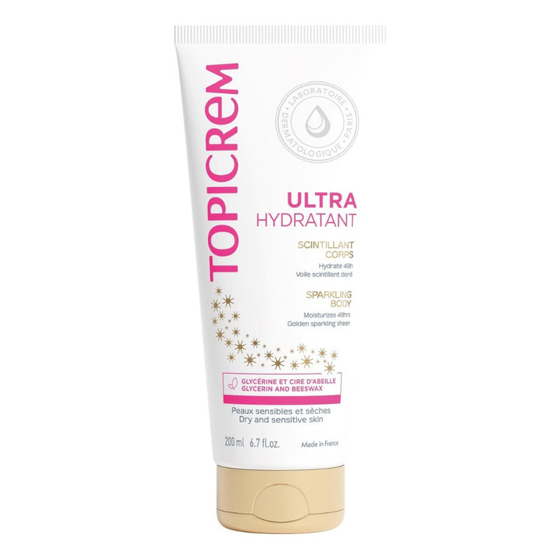 Topicrem Leche Corporal Ultra Hidratante Brillante 200ml