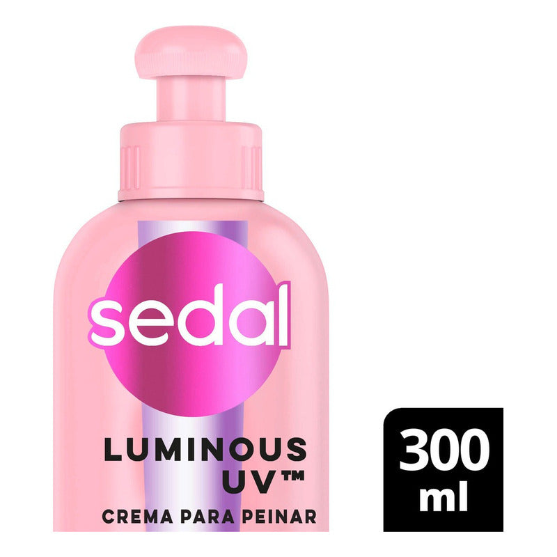 Crema Para Peinar Luminous Uv 300 Ml Sedal