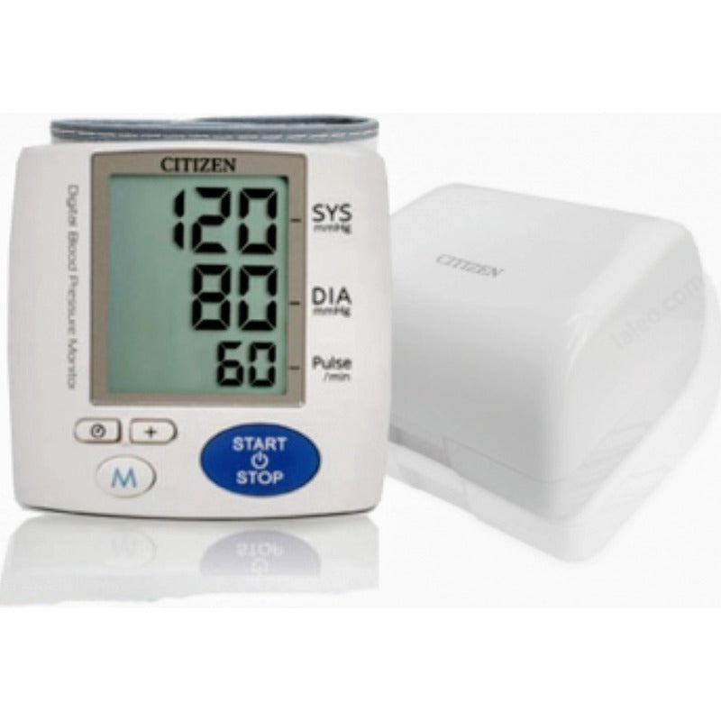 Monitor De Presión Arterial Digital De Muñeca Automático Citizen Ch-617 Blanco