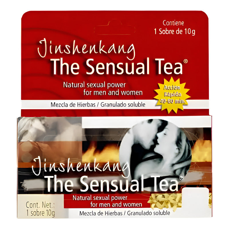 Suplemento The Sensual Tea Para Hombre Y Mujer 10g Natural