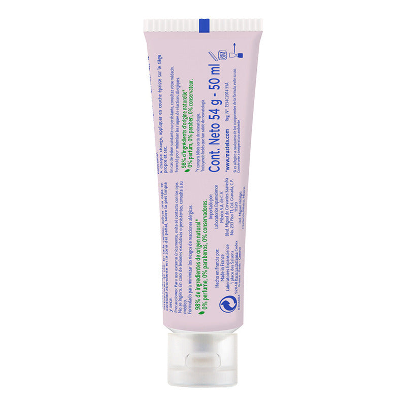 Mustela Crema Contra Rozaduras 123 Bebé 54gr