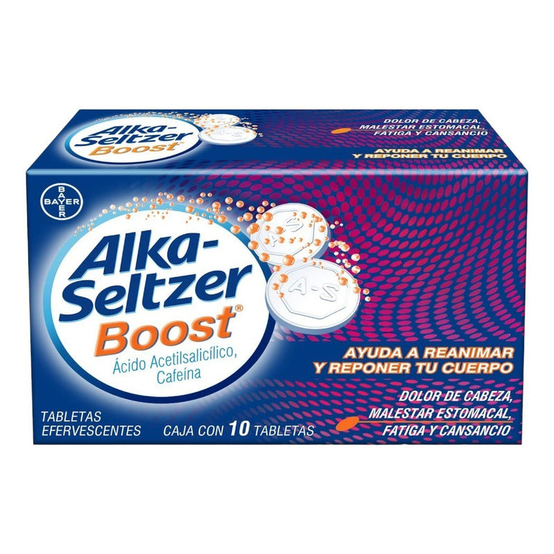 Pack Alka-seltzer 100tabs + Alka-seltzer Boost 10tabs