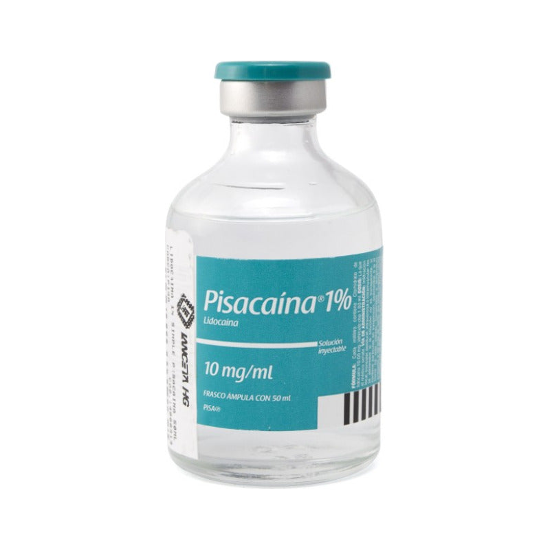 Pisacaina 1%  10mg Frasco Con 50ml