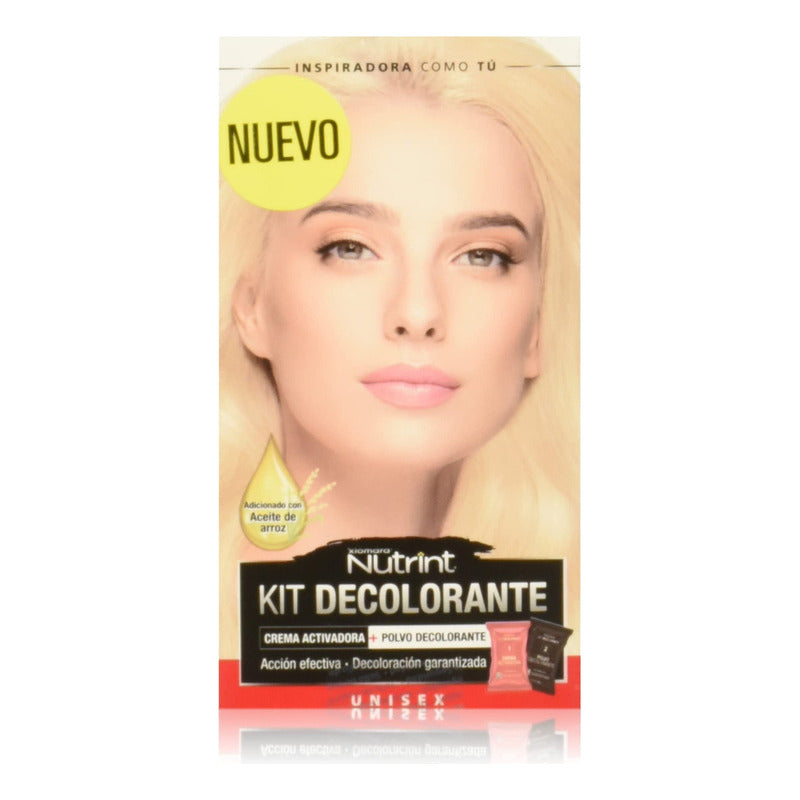 Xiomara Nutrint Kit Decolorante Crema Activadora + Polvo Decolorante Para Ella Y El