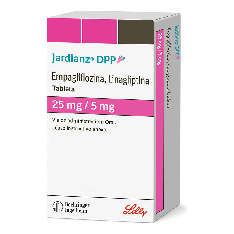 Jardianz Dpp Tableta 25 Mg/5 Mg 30 Tabletas