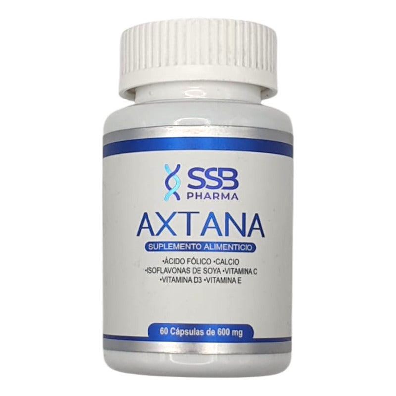 Axtana Suplemento Alimenticio 500 Mg 60 Cápsulas Sin Sabor