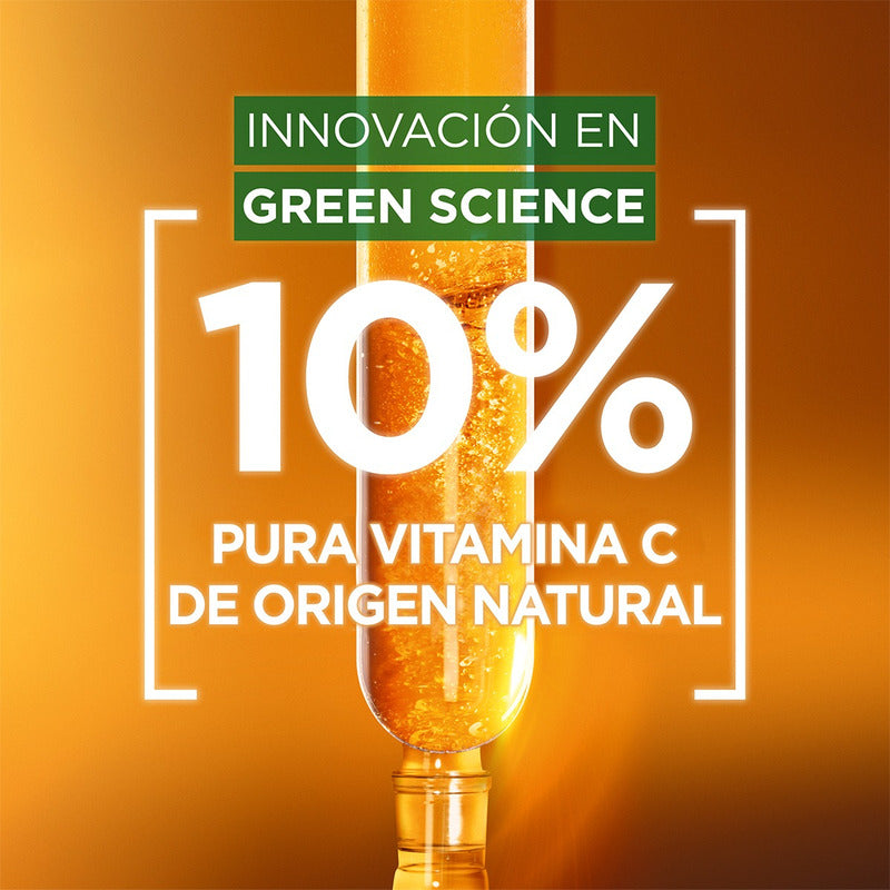 Garnier Skinactive Serum Express Aclara Viatamina C Noche  - Todo Tipo De Piel - Noche