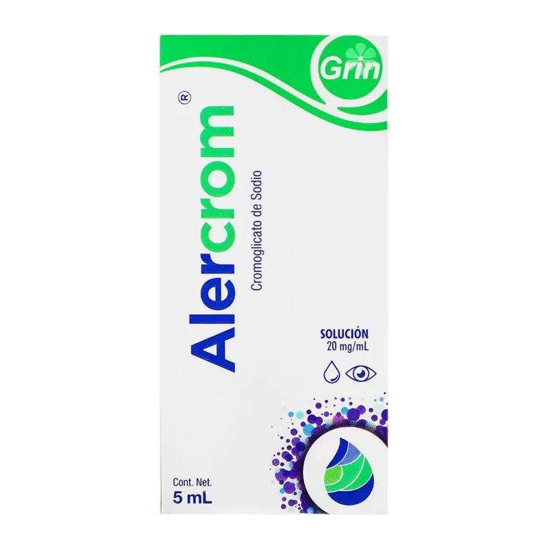 Alercrom Cromoglicato De Sodio Sol 2% 5ml