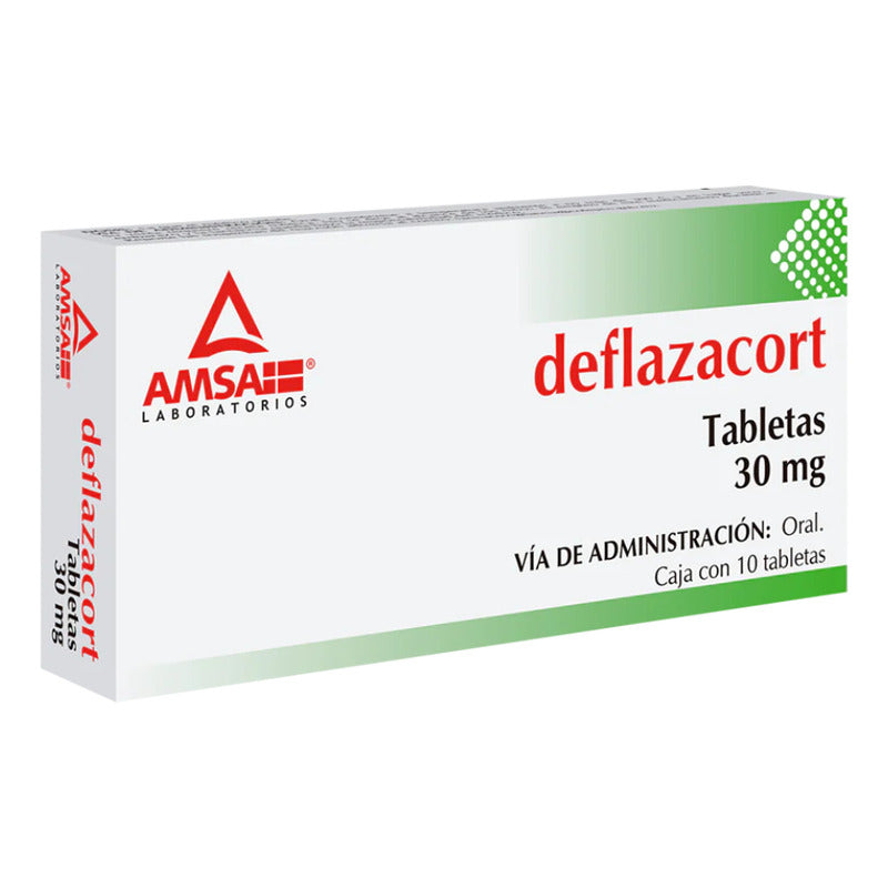 Deflazacort Genérica Amsa Tableta 30mg