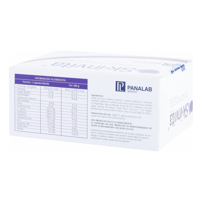Skinvita Suplementos Alimenticio Restaurador De Piel 30caps Neutra