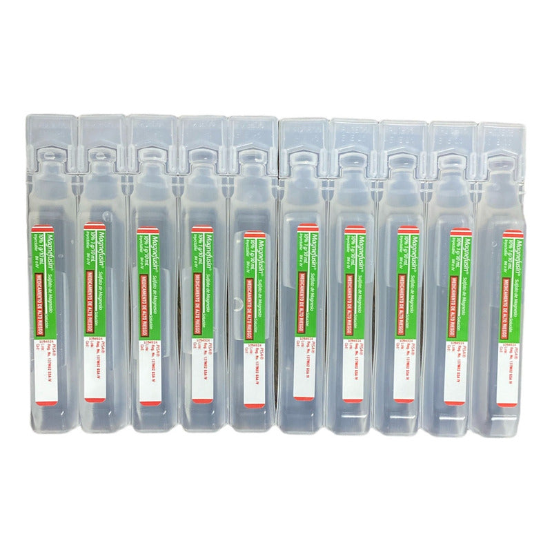 Pisa Magnefusin 10% 10ml 10 Piezas