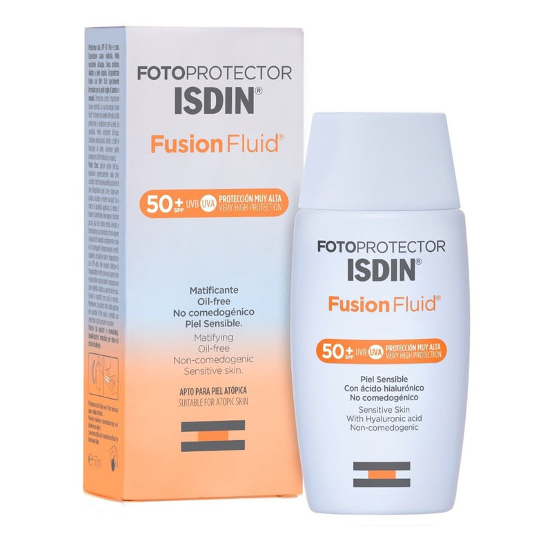 Protector Solar Isdin Fusion Fluid Fps 50 1 Unidad De 50 ml