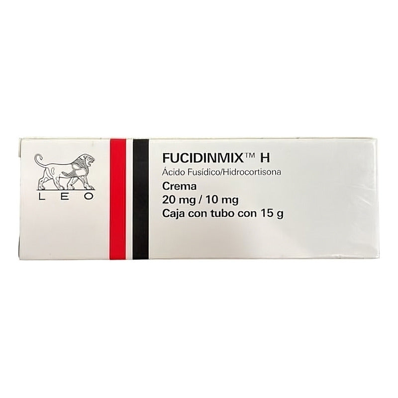 Fucidinmix H Crema 20 Mg/10 Mg/100 G, 1 Tubo 15 G - Leo Pharmaceuticals S. De R.l. De C.v.