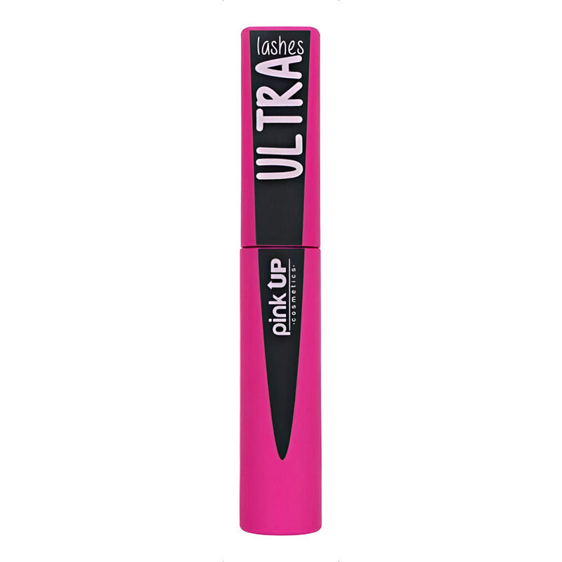 Pink Up Máscara De Pestañas Ultra Lashes Waterproof Negro Intenso