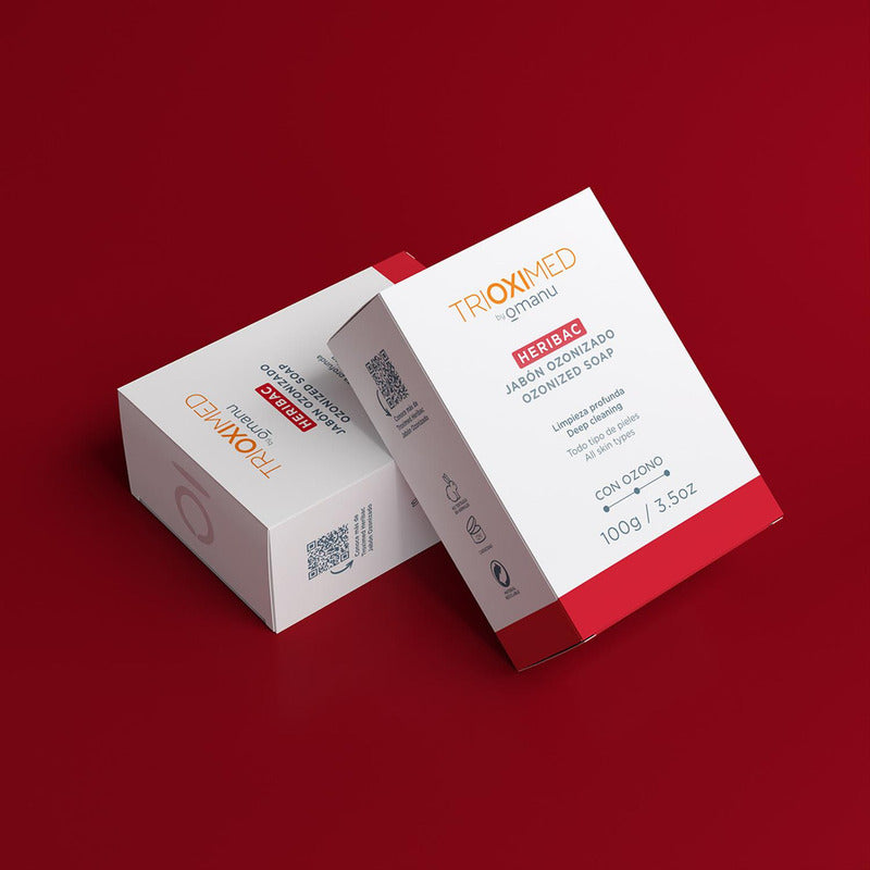 Heribac Jabón Ozonizado 100 G - Trioximed By Omanu