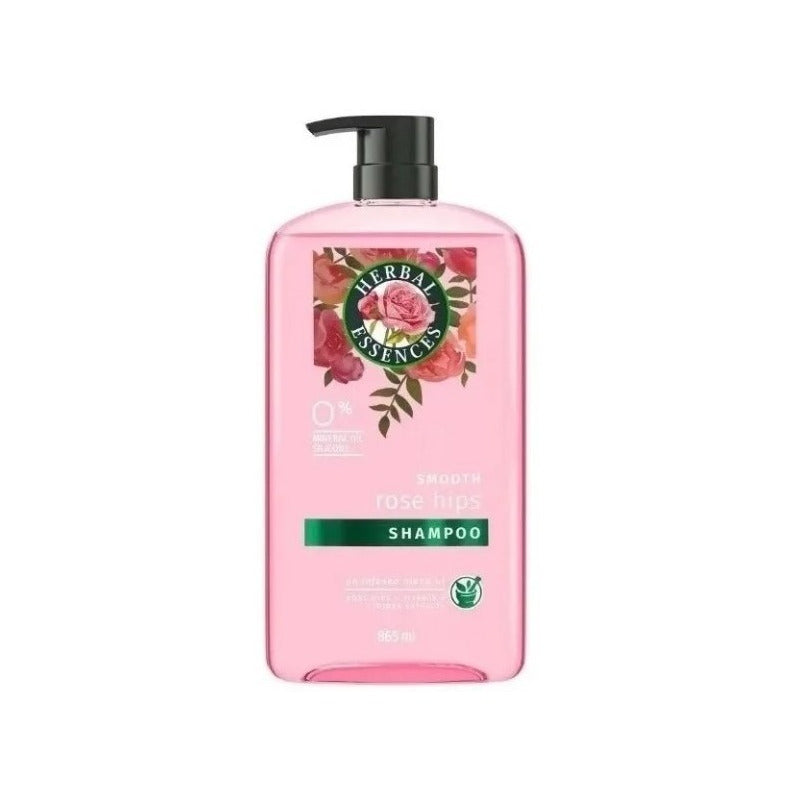 Shampoo Petalos De Rosa Herbal Essences Smooth Rose 865ml