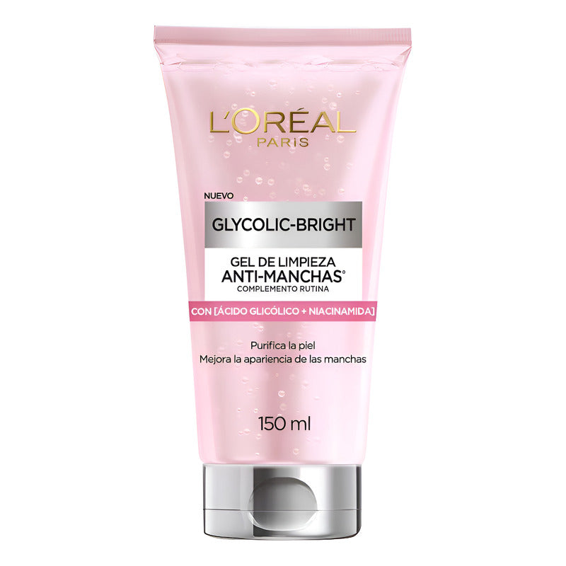 Limpiador Anti-manchas Ácido Glicólico L'oréal Paris Todo Tipo De Piel Día/noche