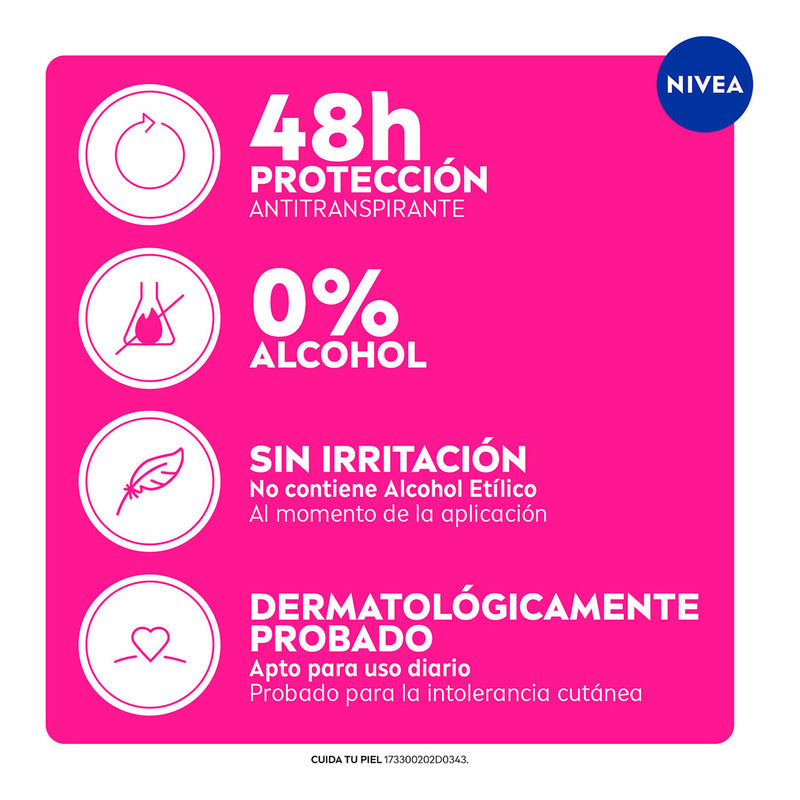 Nivea Black & White Antitranspirante Invisible 50g