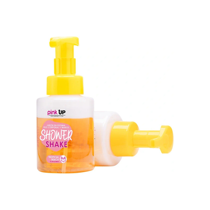 Pink Up Jabón En Espuma Corporal Y Manos Tropical Beach300ml