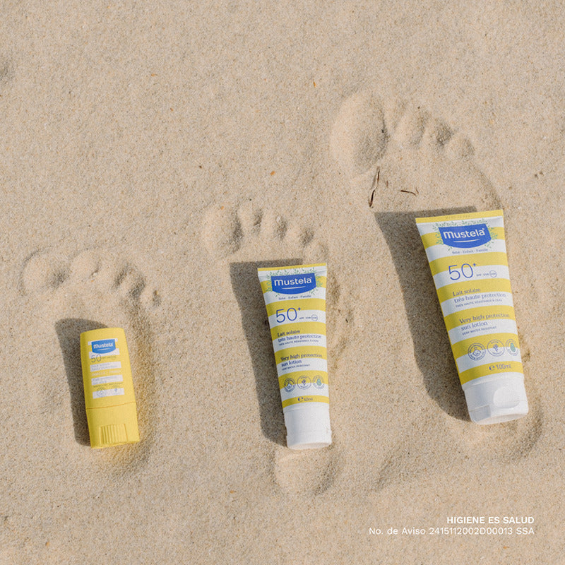 Mustela Protector Solar En Stick Fps 50, 09ml
