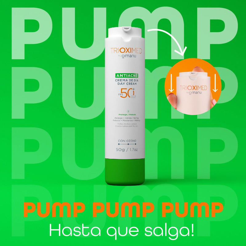 Trioximed Crema De Día Antiacné 50 G Controla Grasa Facial