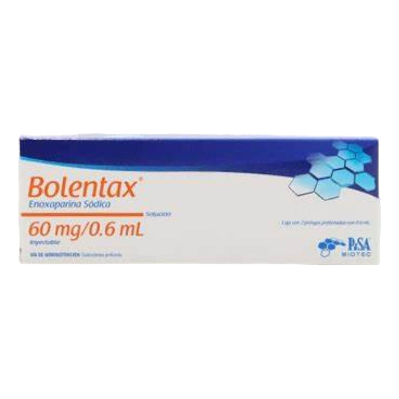 Bolentax Enoxaparina Sódica Sol 60 Mg/0.6 Ml Iny